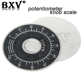 50 шт. /ЛОТ 0-100 WTH118 ручка потенциометра шкала цифровые весы могут быть оснащены WX112 TOPVR IBUW