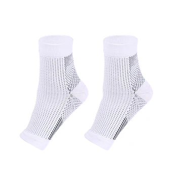 2 пары впитывающих пот компрессионных носков Остаются сухими и удобными в течение всего дня Компрессионный рукав для ног