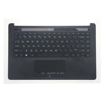 НОВАЯ клавиатура с подставкой для рук и тачпадом для HP 14-CM 14-CK 14-CM0076AU L23239-001 ЧЕРНЫЙ