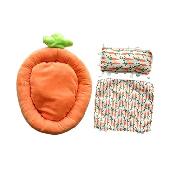 Кукольное постельное белье, реалистичный аксессуар для спальни, детская игрушка для ролевых игр, Мультяшная мебель с украшением в виде одеяла и подушки